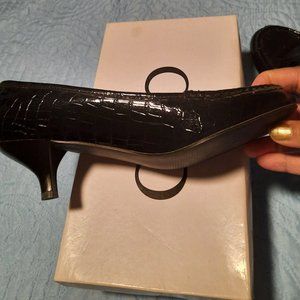 Cato Black Patent Leather Shoes